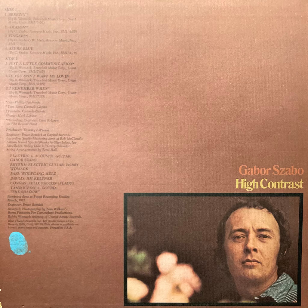 Gabor Szabo - High Contrast