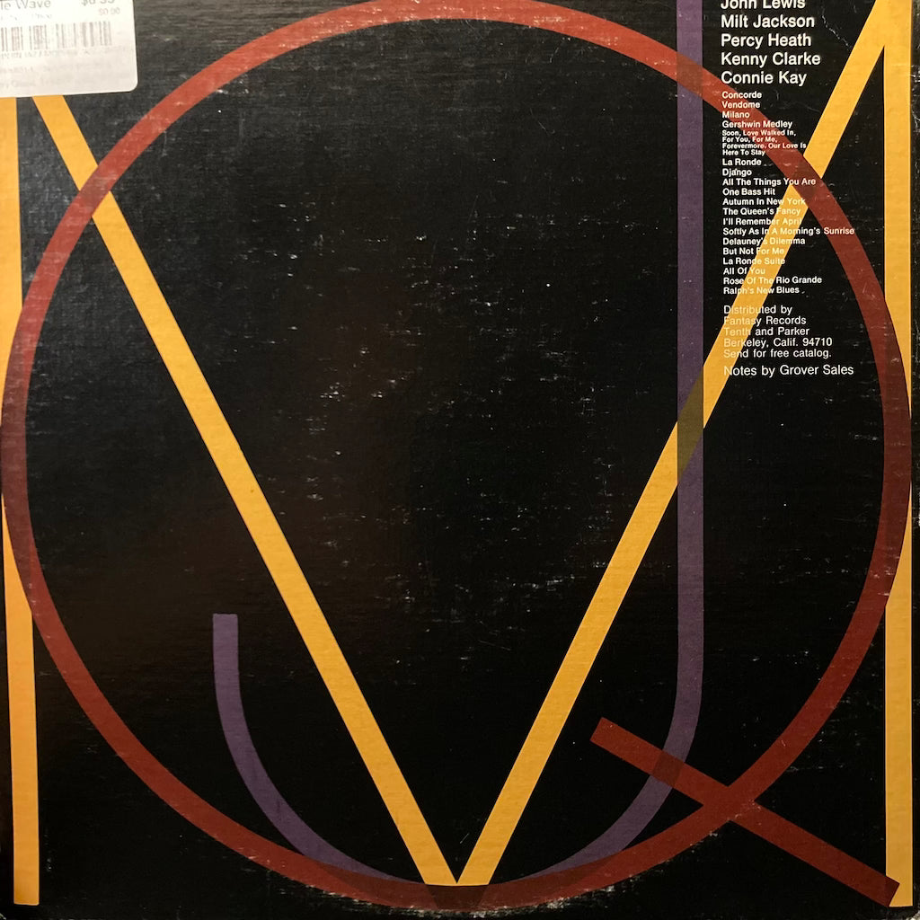 Modern Jazz Quartet - The Modern Jazz Quartet 2LP