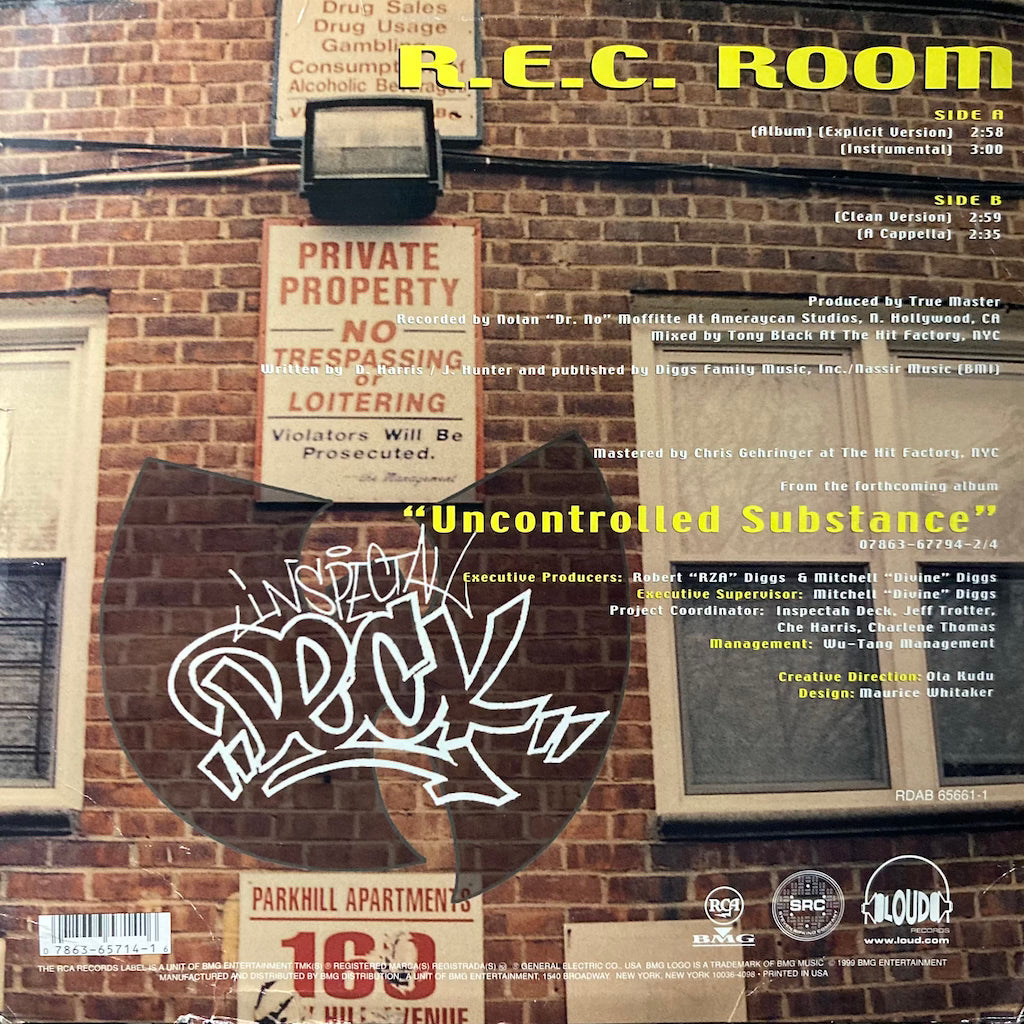 Inspectah Deck - R.E.C. Room