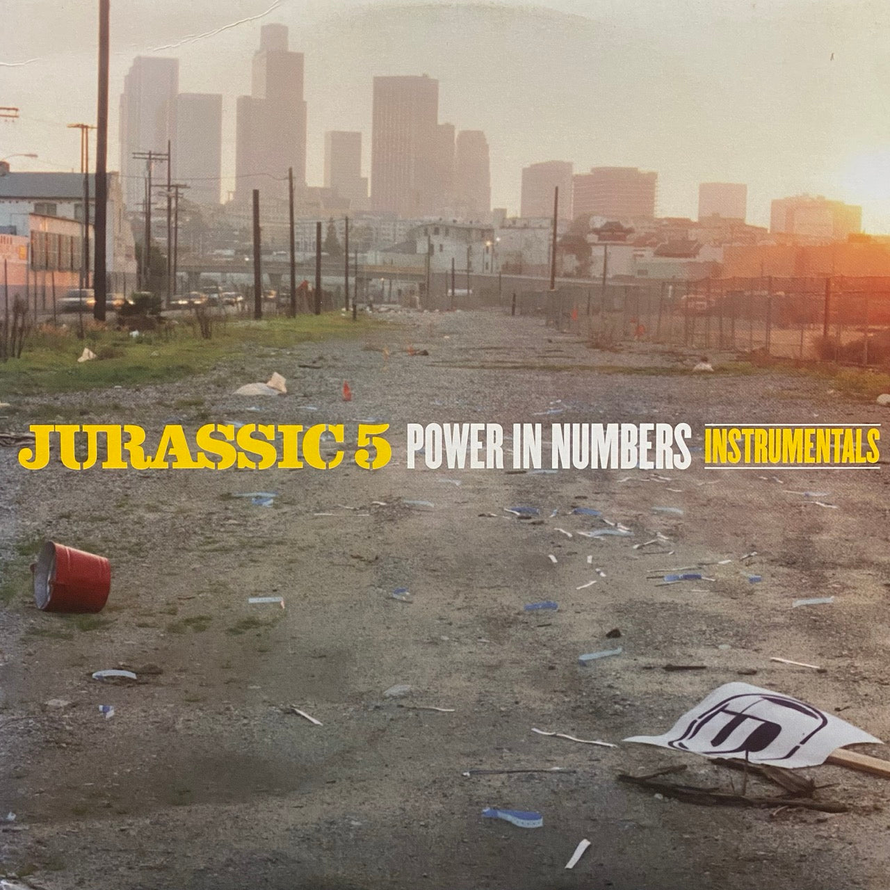 Jurassic 5 – Power In Numbers Instrumentals [2LP]