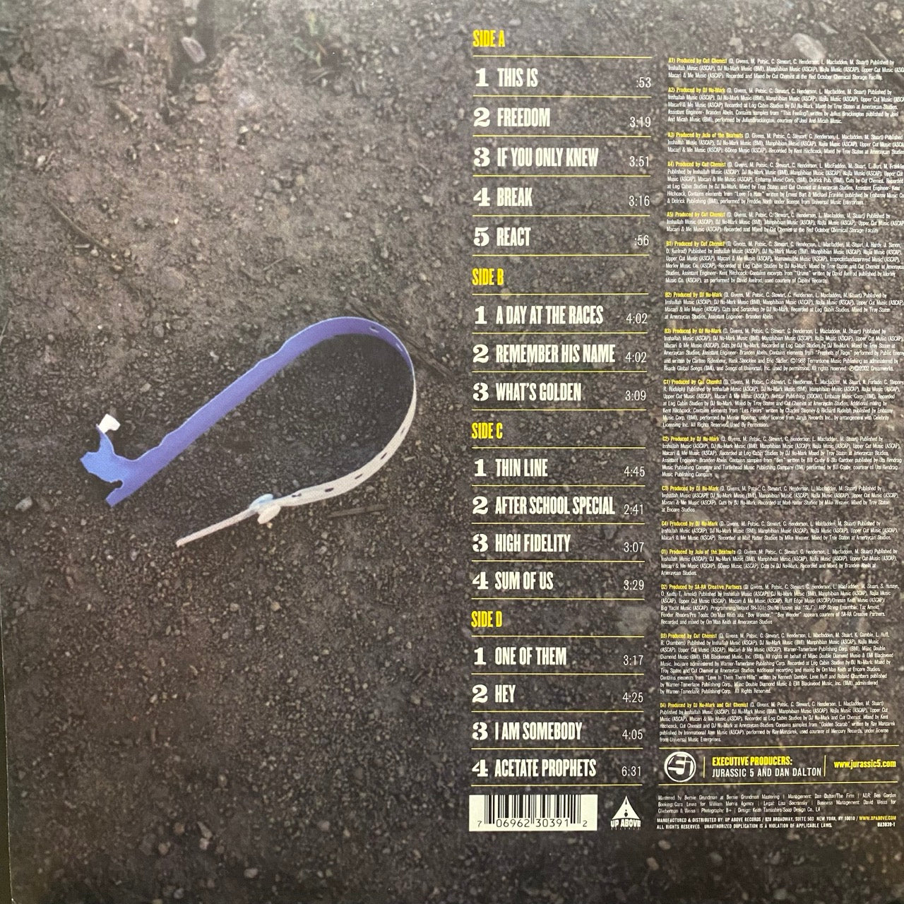Jurassic 5 – Power In Numbers Instrumentals [2LP]