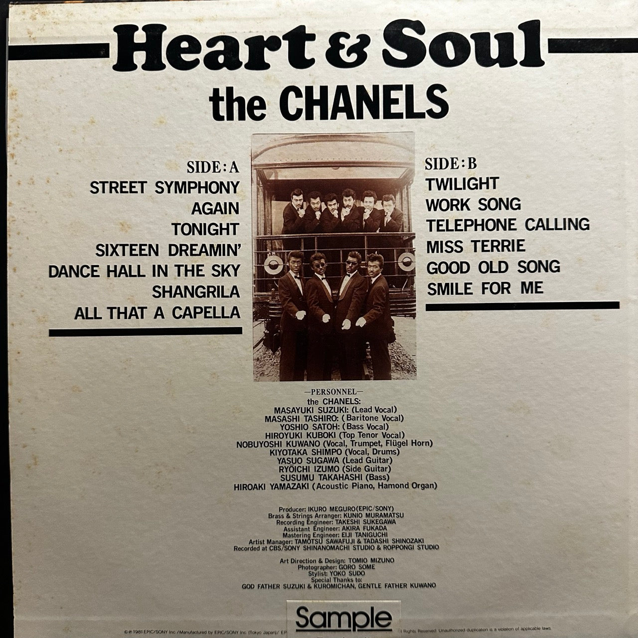 The Chanels – Heart & Soul
