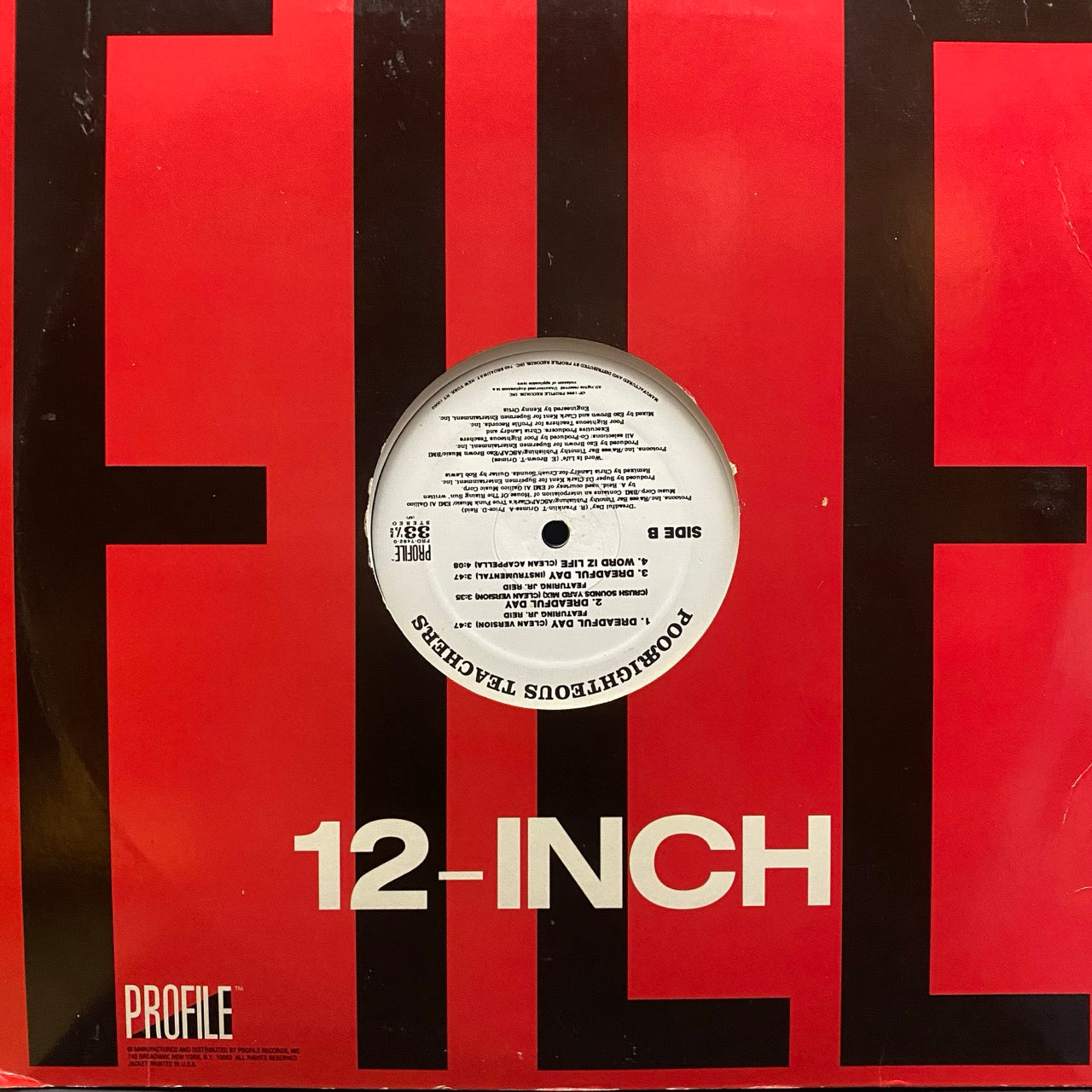 Poor Righteous Teachers – Word Iz Life / Dreadful Day [12"]