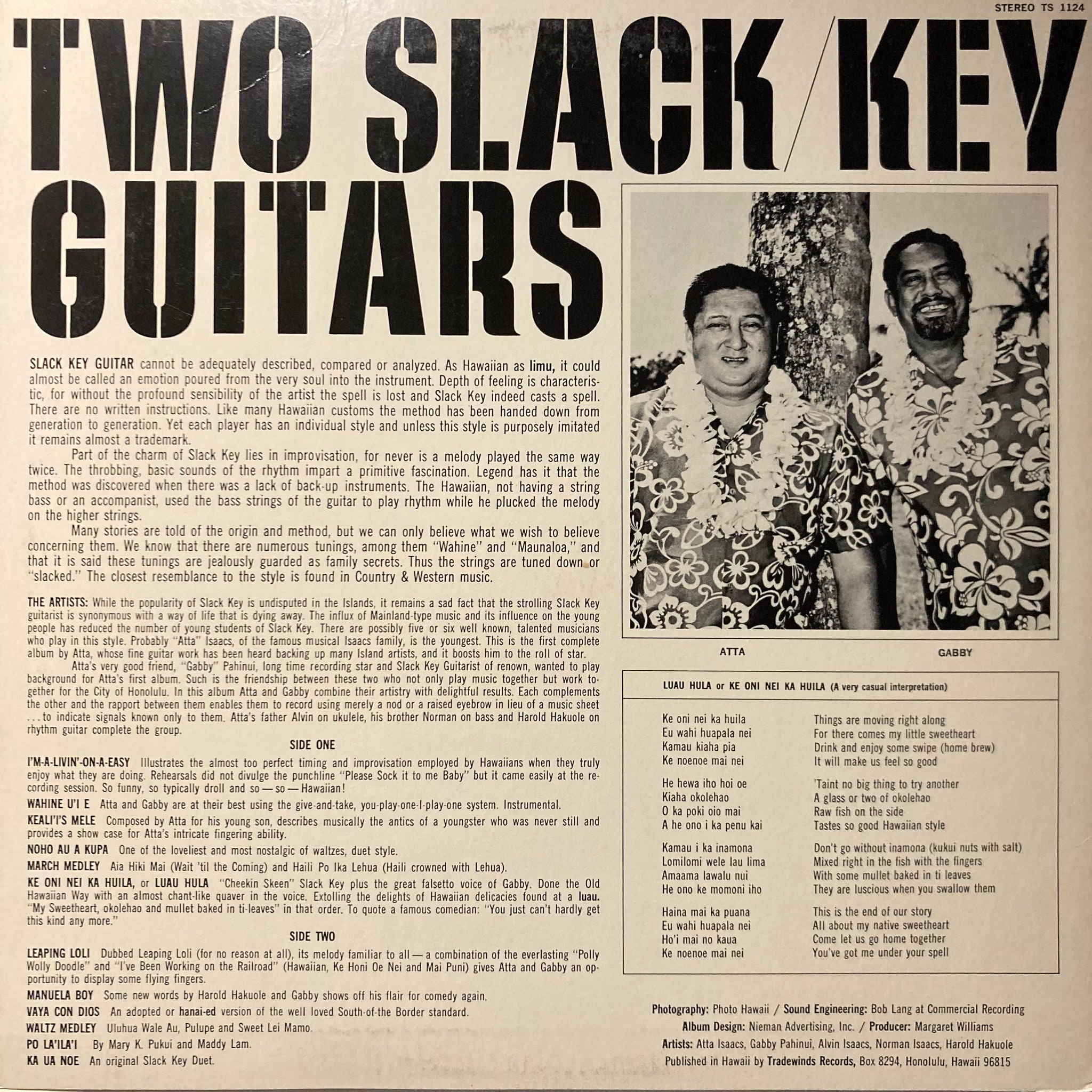 Gabby & Atta - Two Slack-Key Guitars