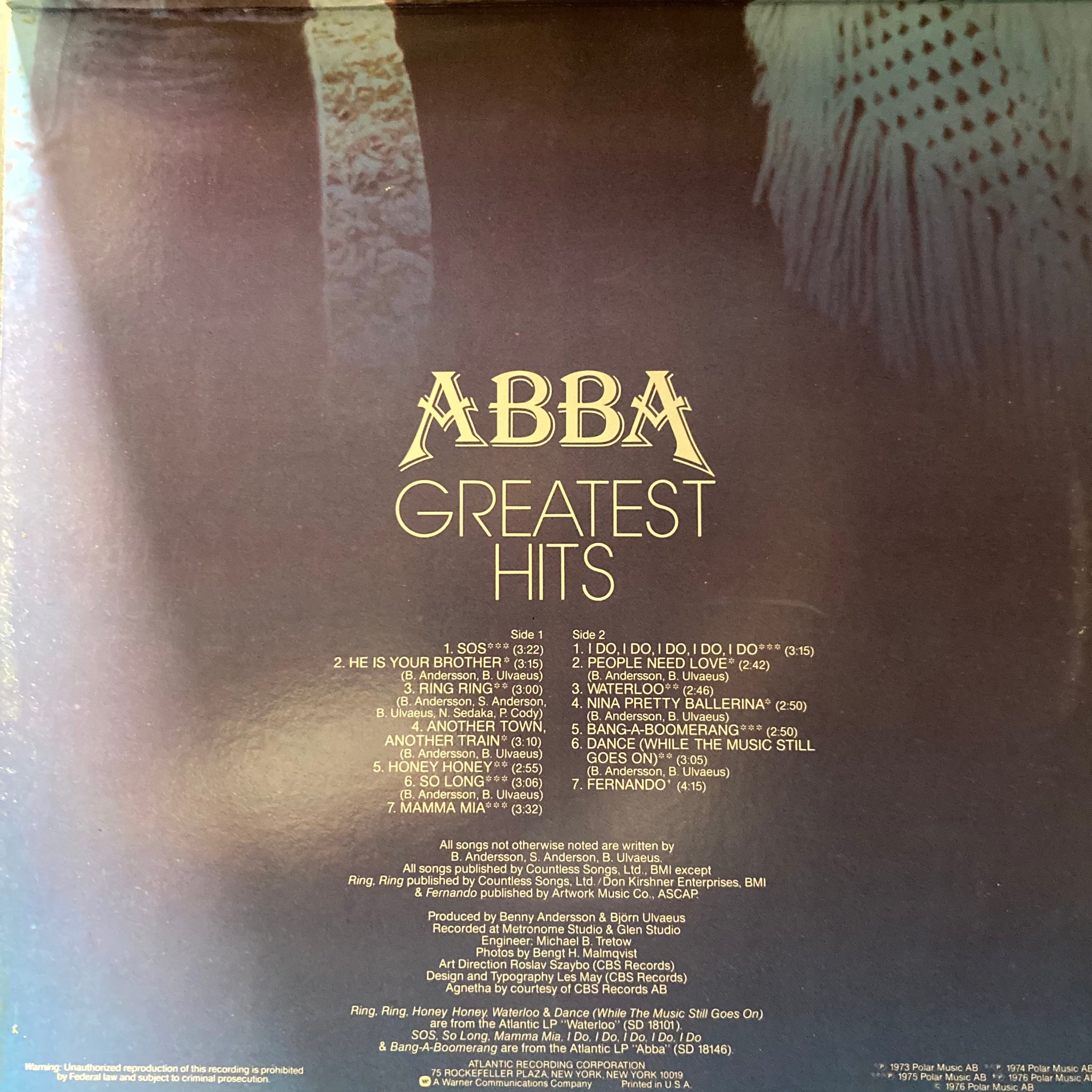 Abba - Greatest Hits