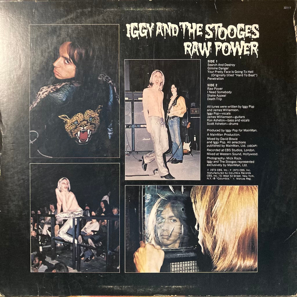 Iggy Pop and The Stooges - Raw Power