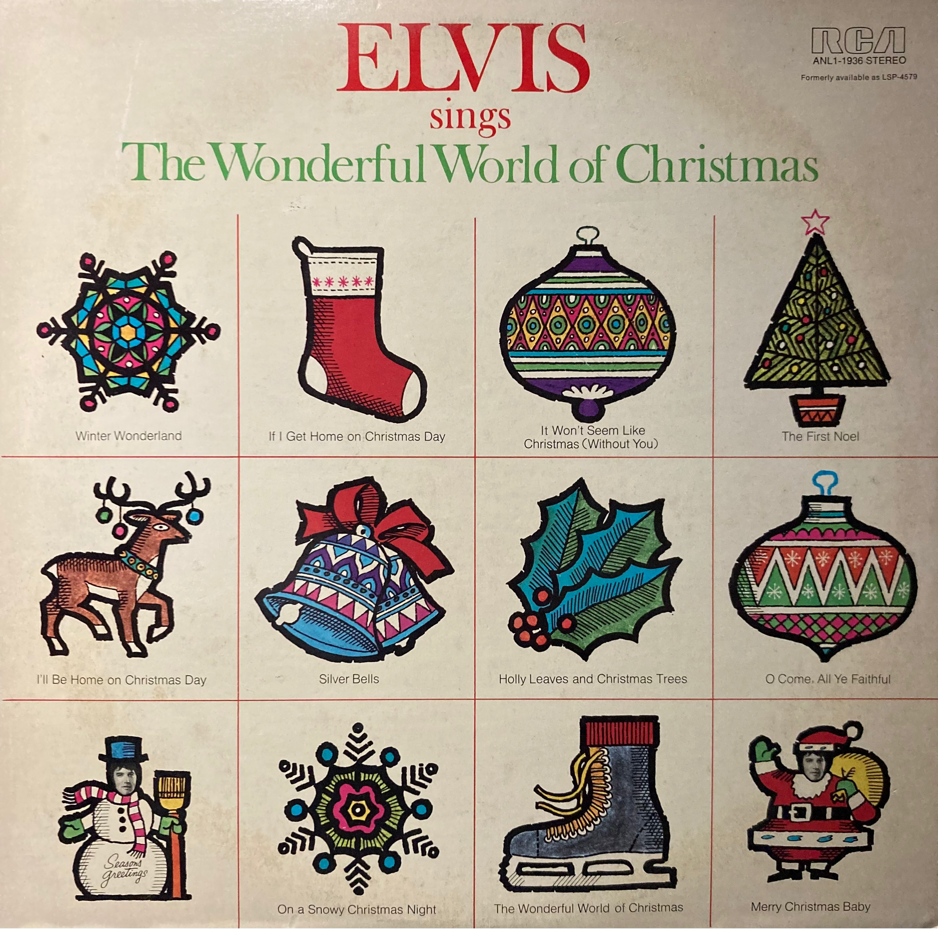 Elvis Presley - Elvis sings The Wonderful World Of Christmas