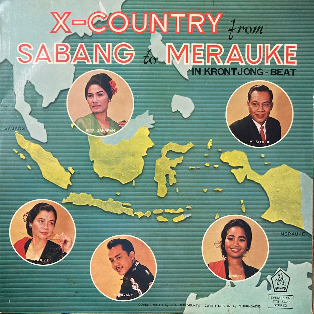 V/A - X-Country From Sabang To Merauke In Krontjong-Beat