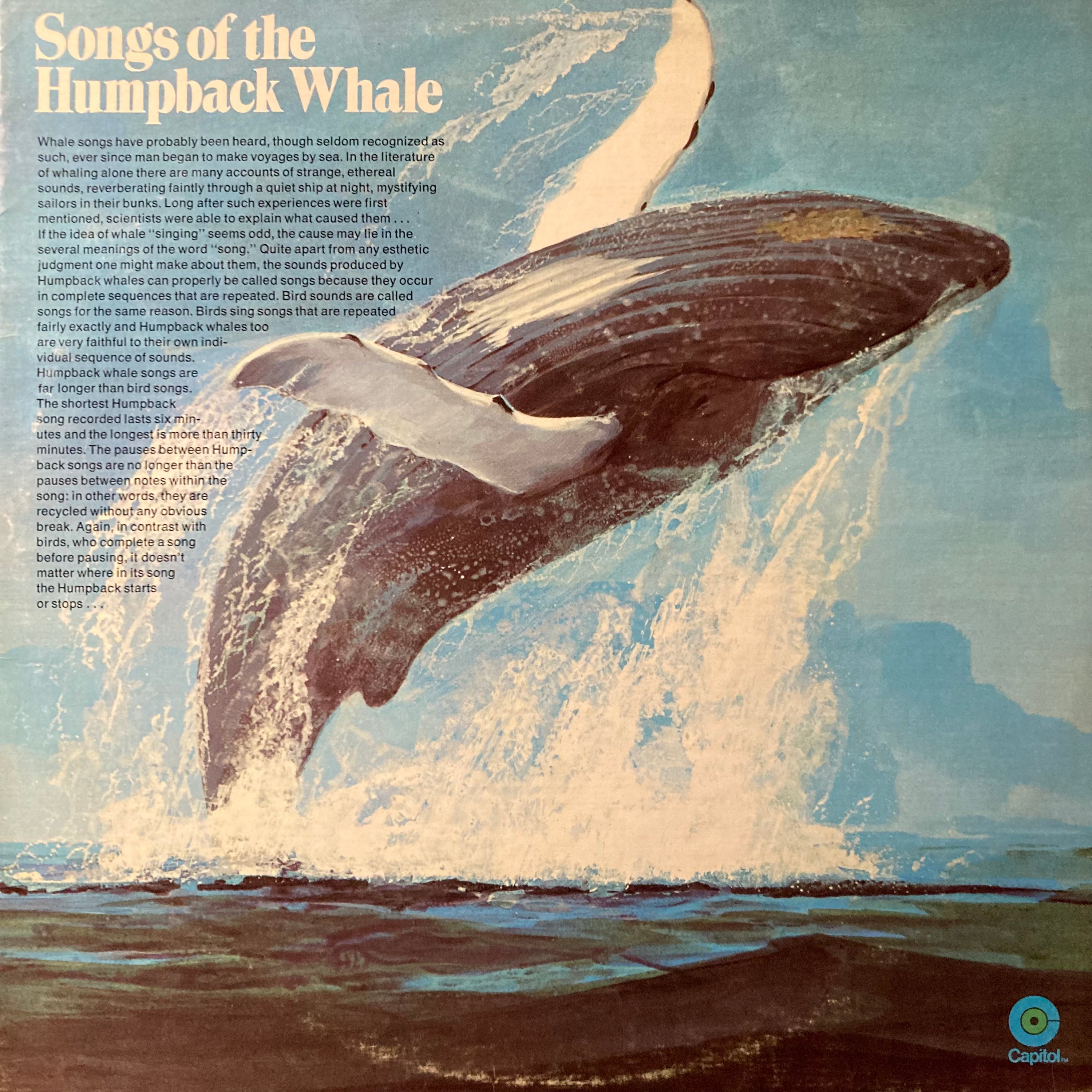 Roger S. Payne - Songs Of The Humpback Whale