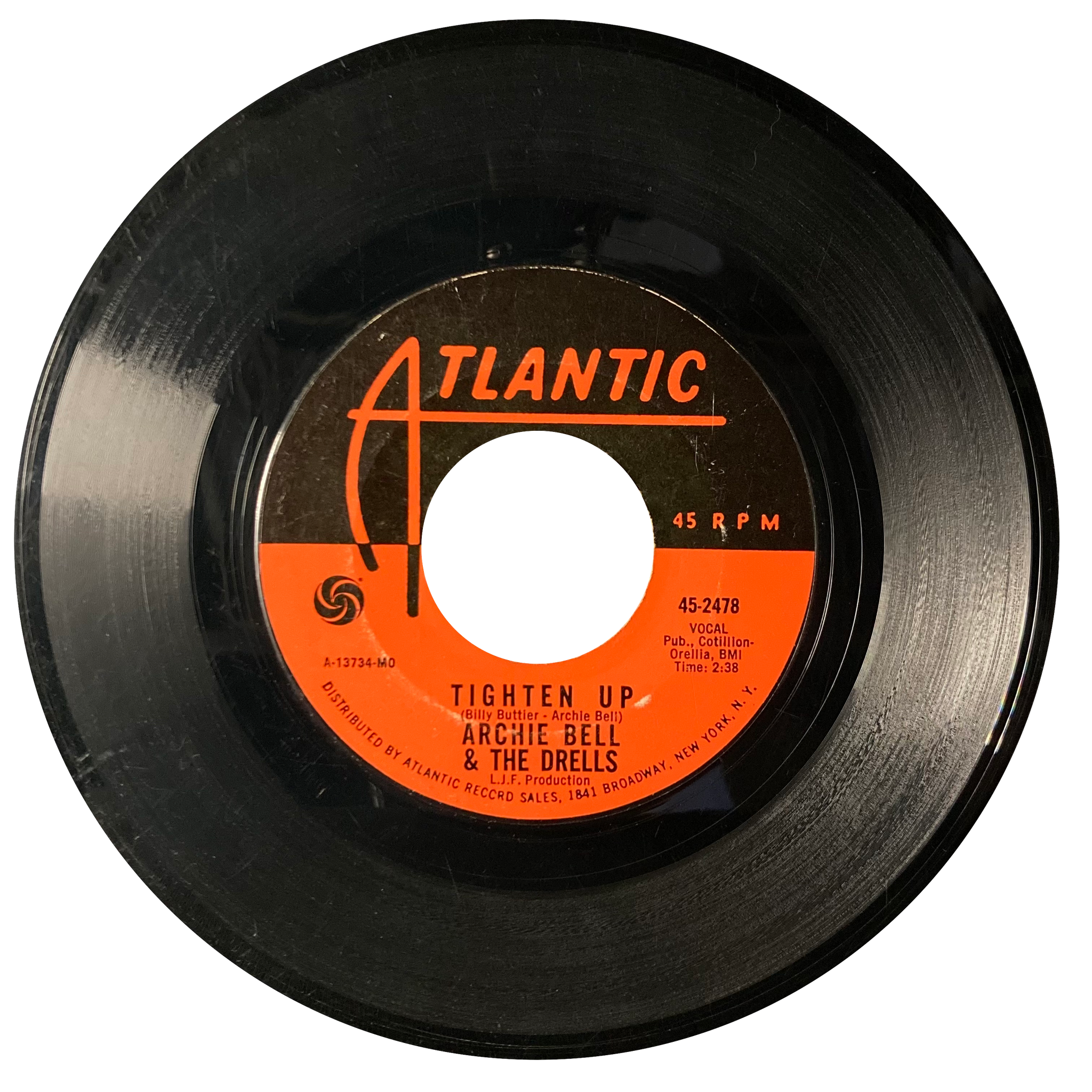 Archie Bell & The Drells - Tighten Up/Tighten Up Part. II [7"]