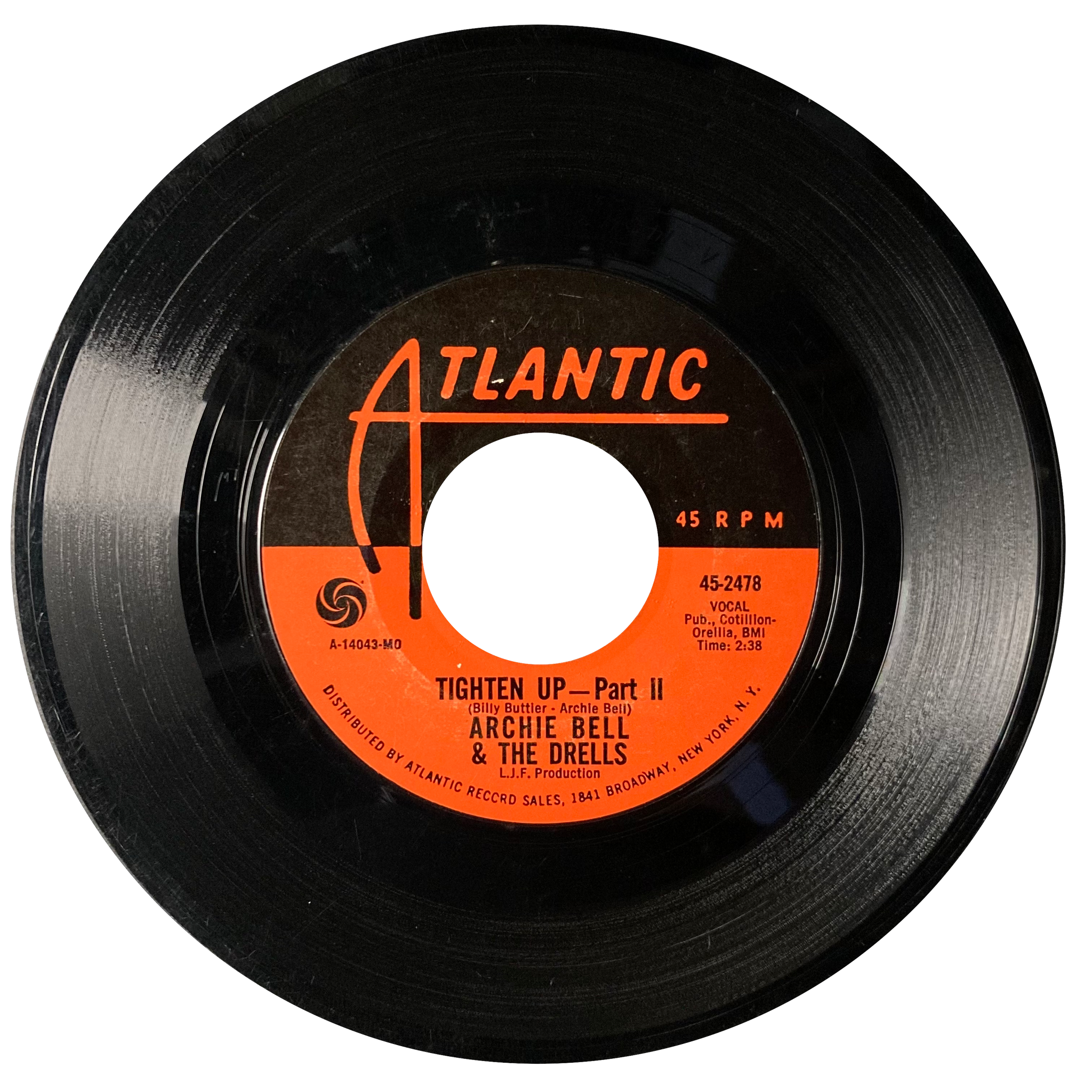 Archie Bell & The Drells - Tighten Up/Tighten Up Part. II [7"]