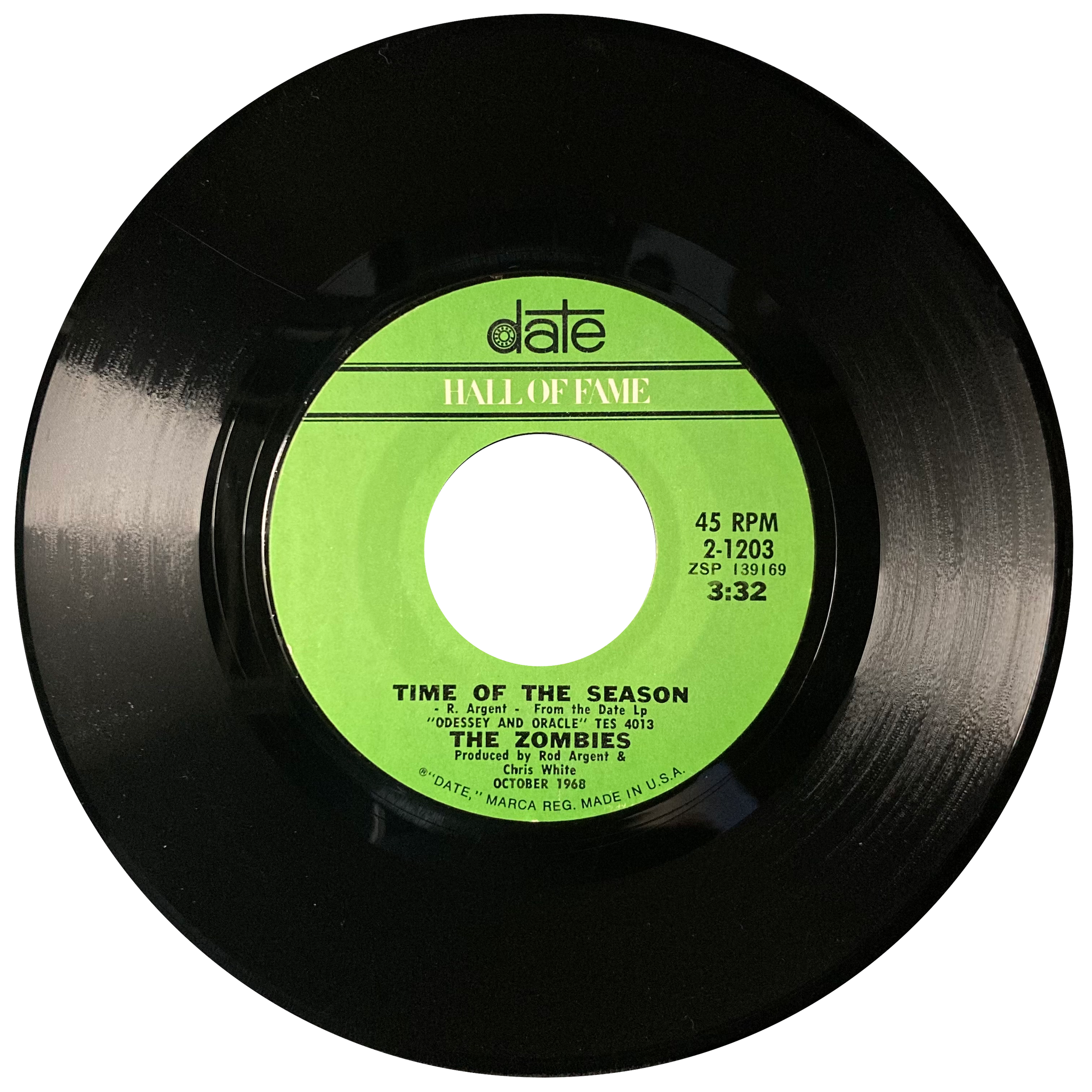 The Zombies - Time Of The Season/Imagine The Swan [7"]