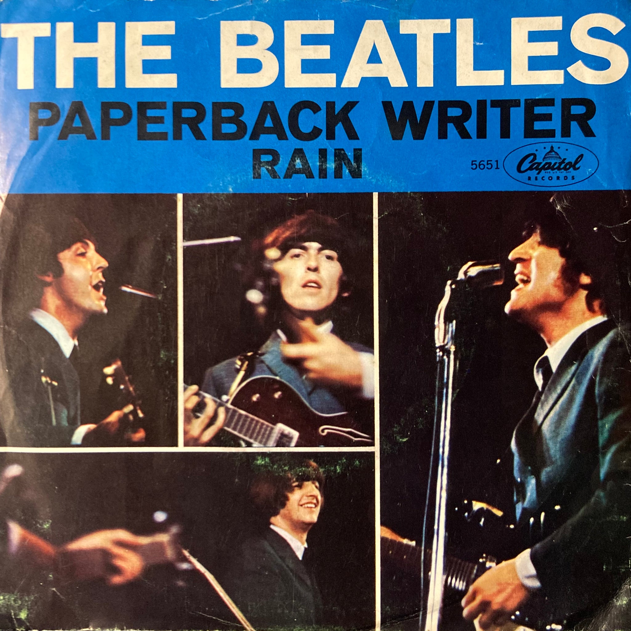 The Beatles - Paperback Writer/Rain [7"]