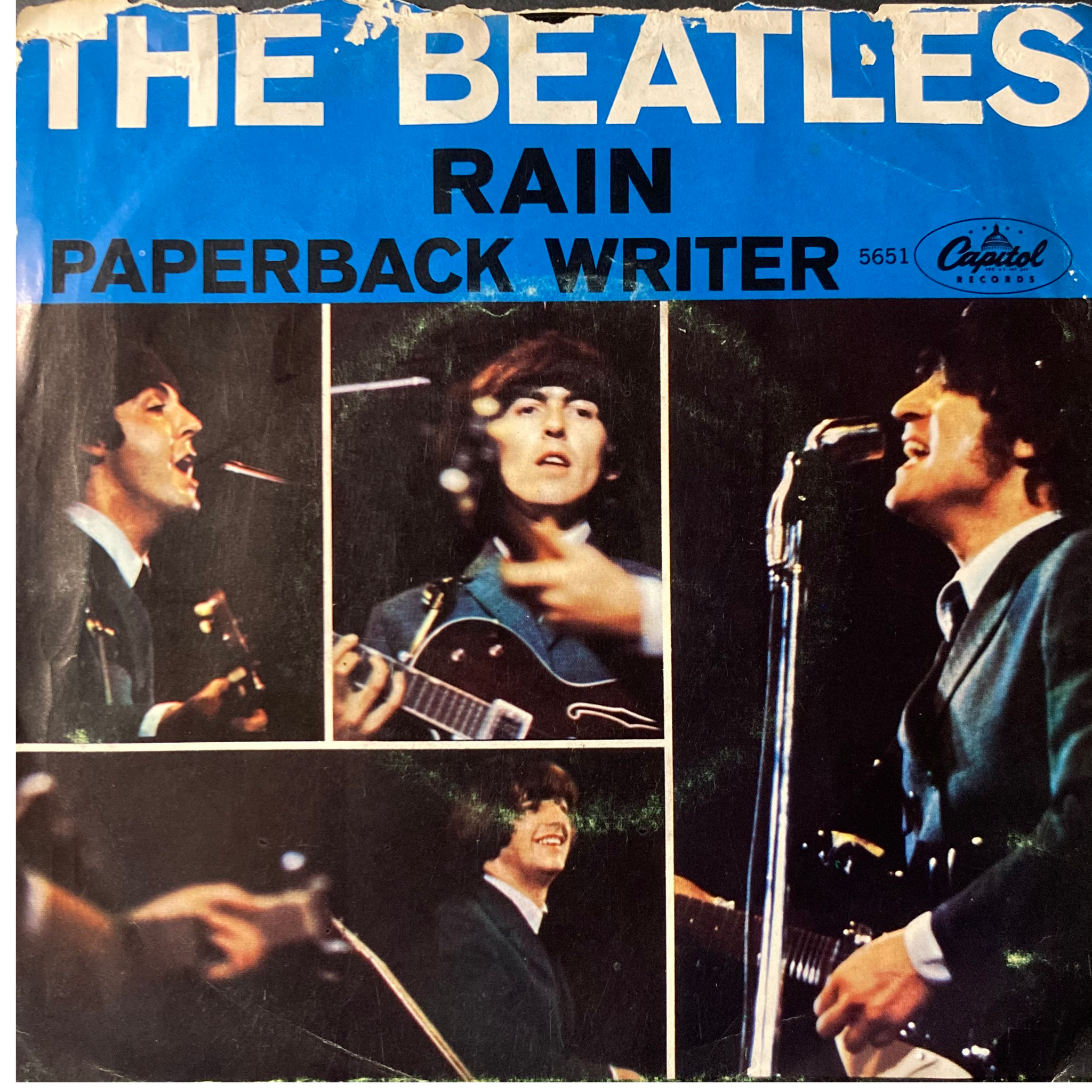 The Beatles - Paperback Writer/Rain [7"]