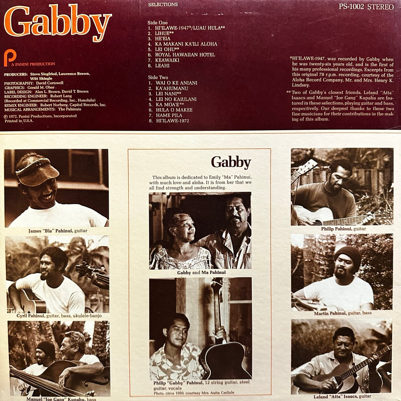 Gabby Pahinui – Gabby