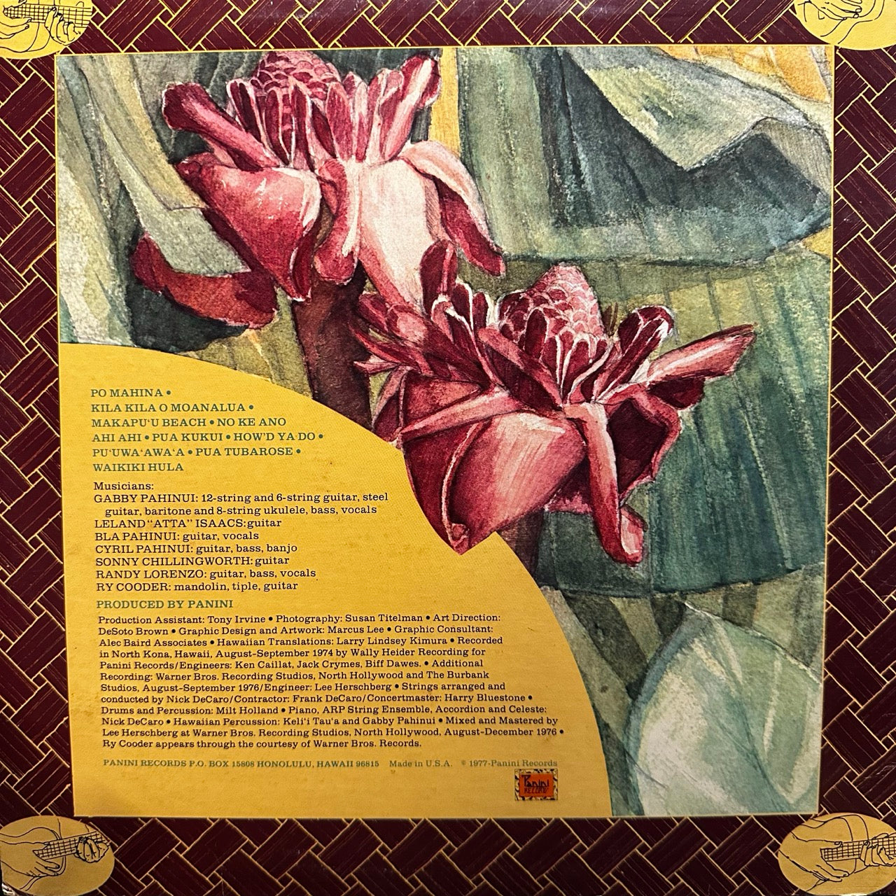 The Gabby Pahinui Hawaiian Band – Gabby Band Volume 2