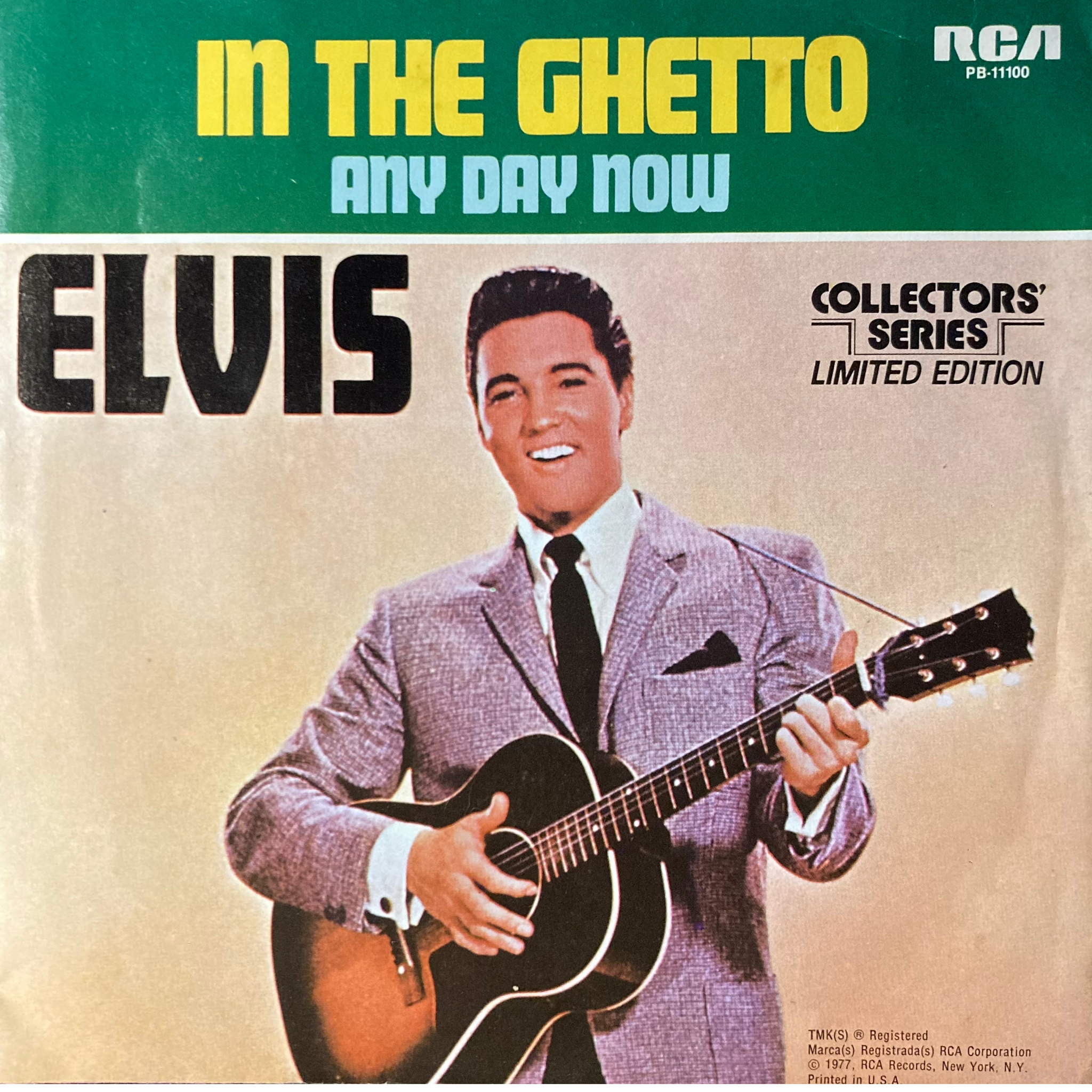 Elvis Presley - Any Day Now/In The Ghetto [7"]