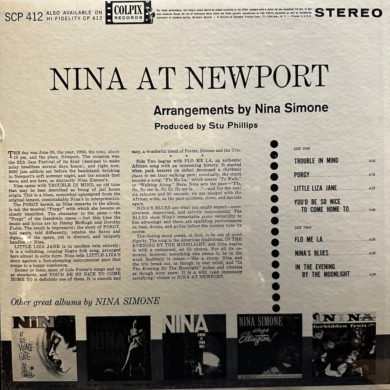 Nina Simone – Nina At Newport