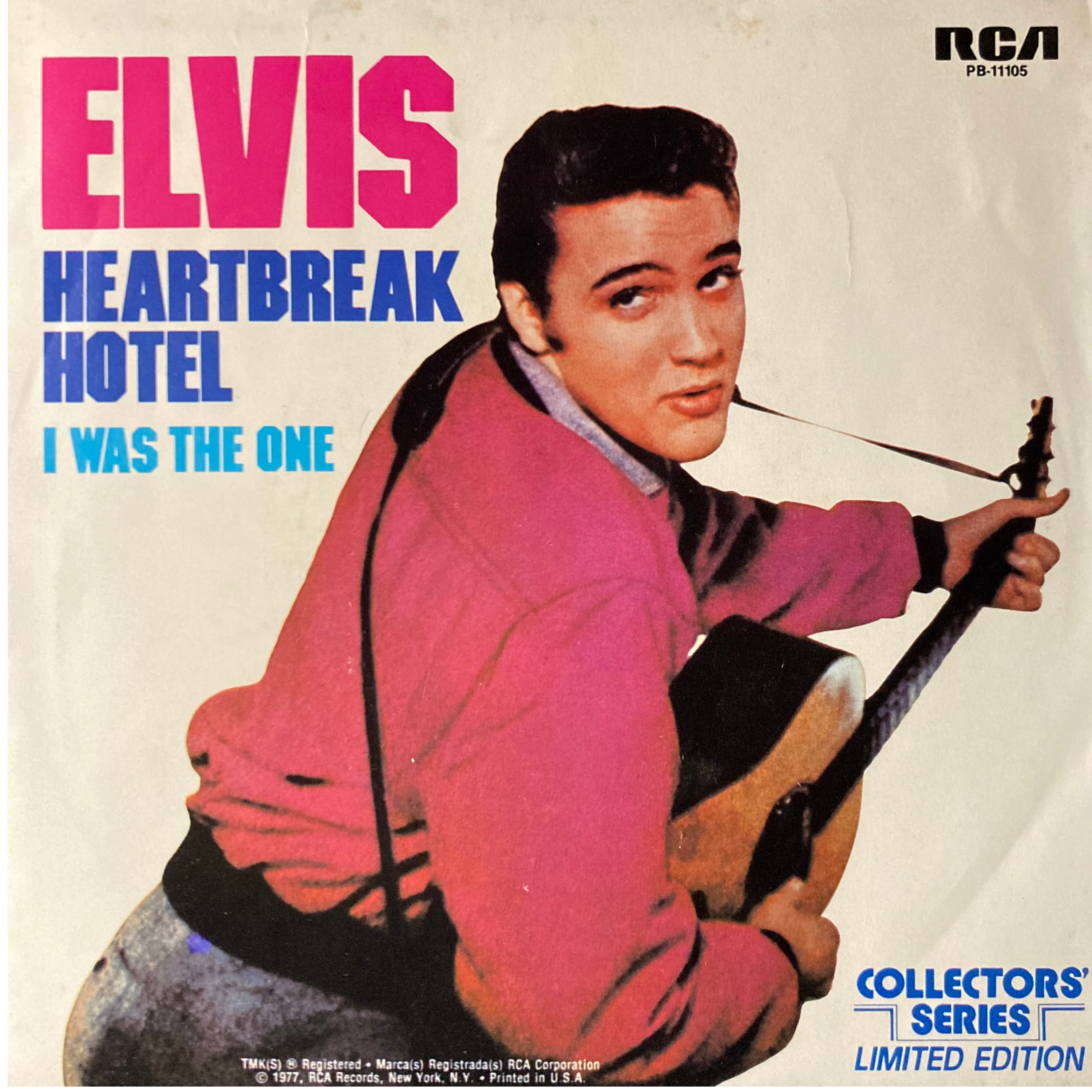 Elvis Presley - Heartbreak Hotel/I Was The One [7"]