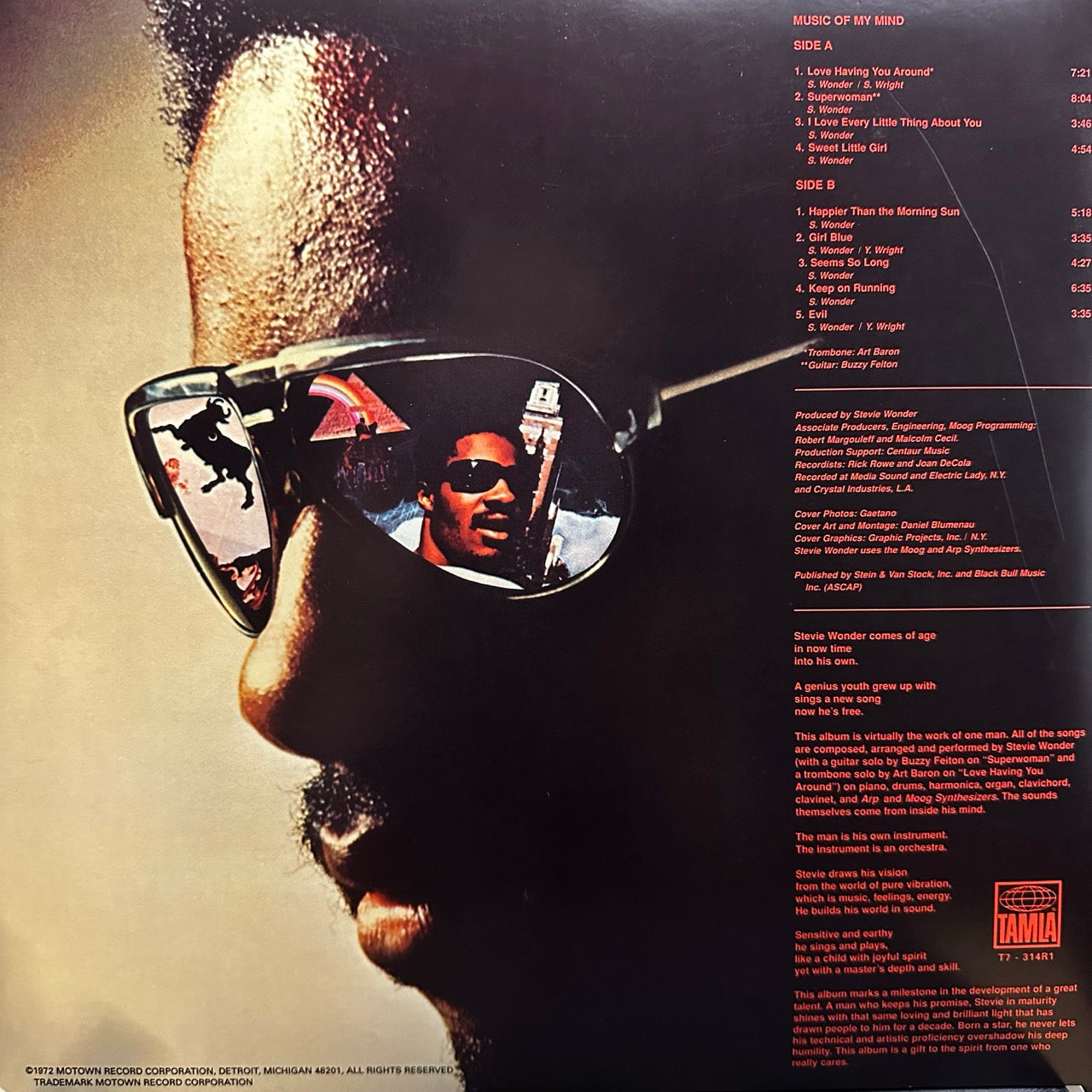 Stevie Wonder – Music Of My Mind
