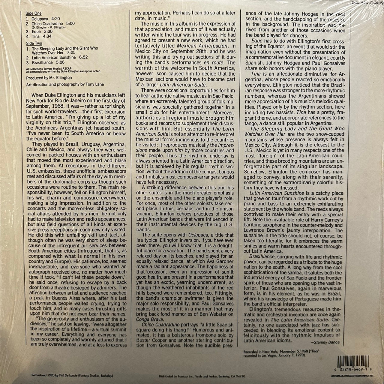 Duke Ellington And His Orchestra – Latin American Suite