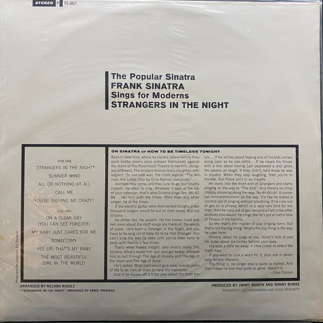 Frank Sinatra – Strangers In The Night