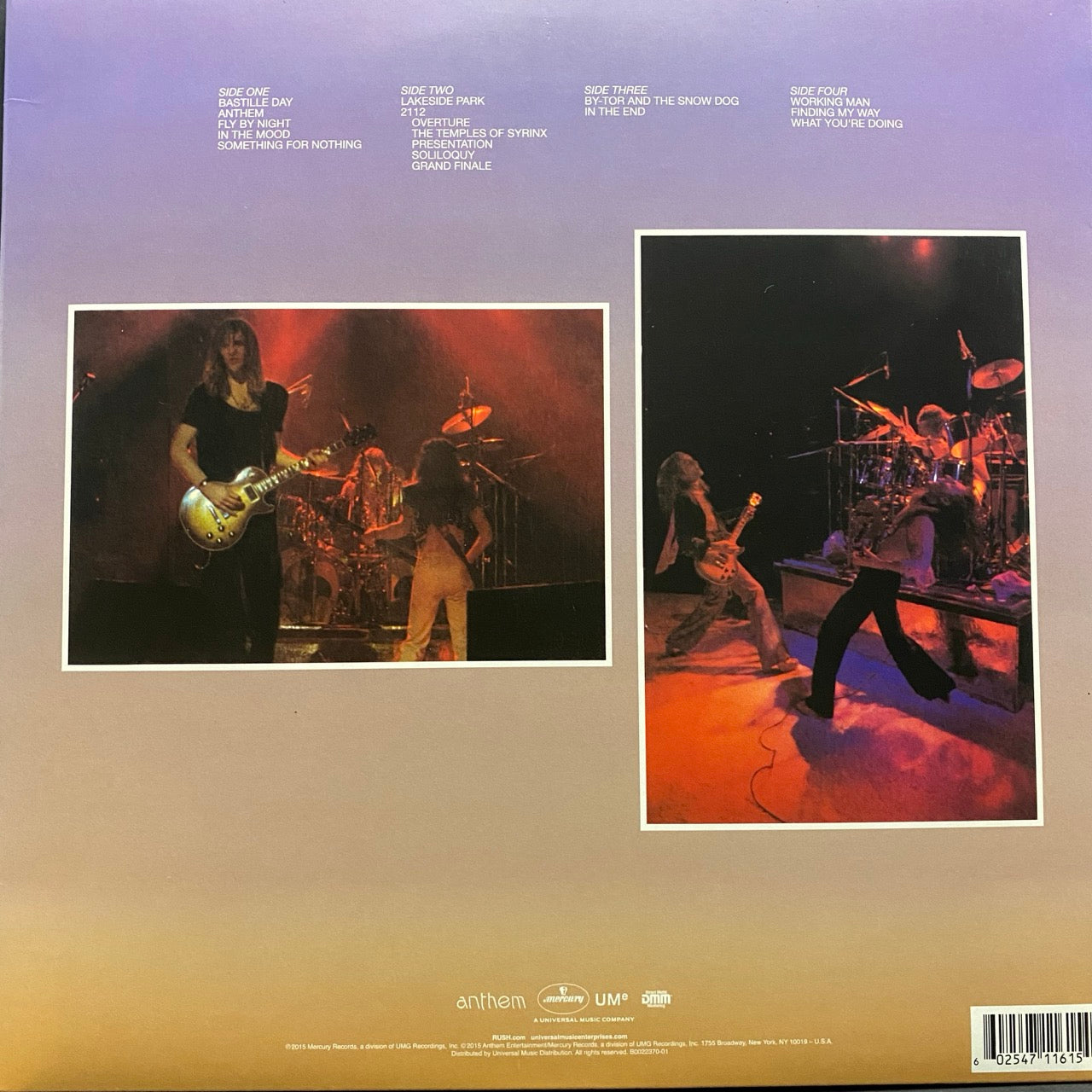 Rush – All The World's A Stage [2LP]