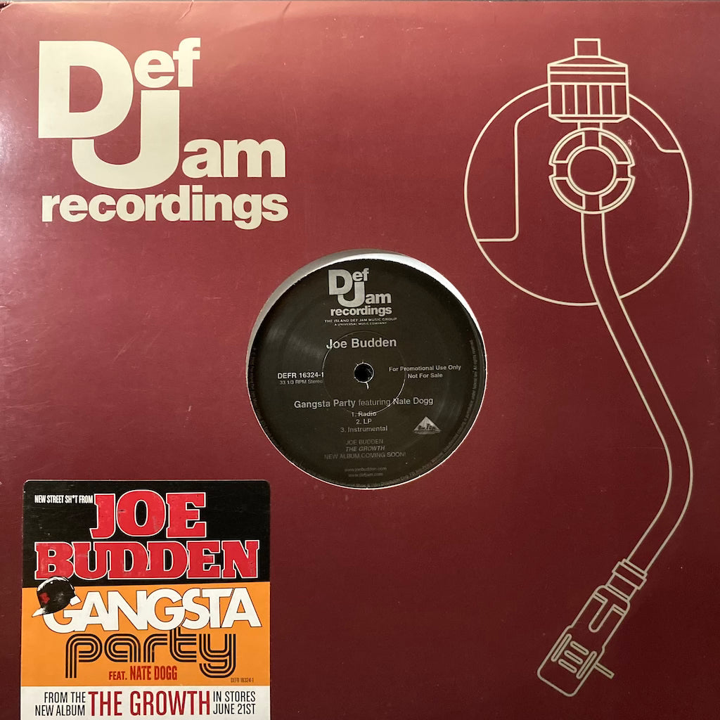 Joe Budden - Gansta Party ft Nate Dogg 12"