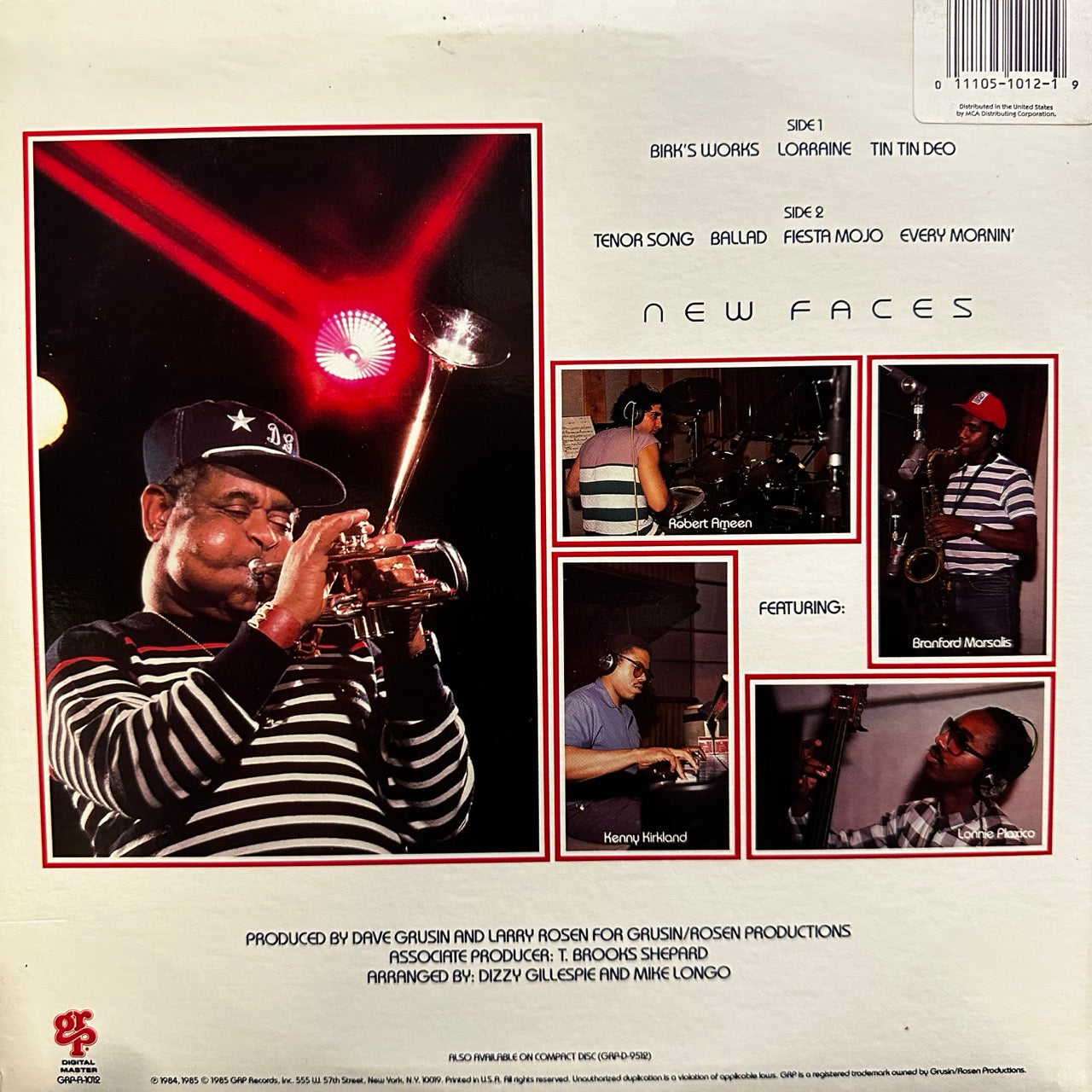Dizzy Gillespie – New Faces