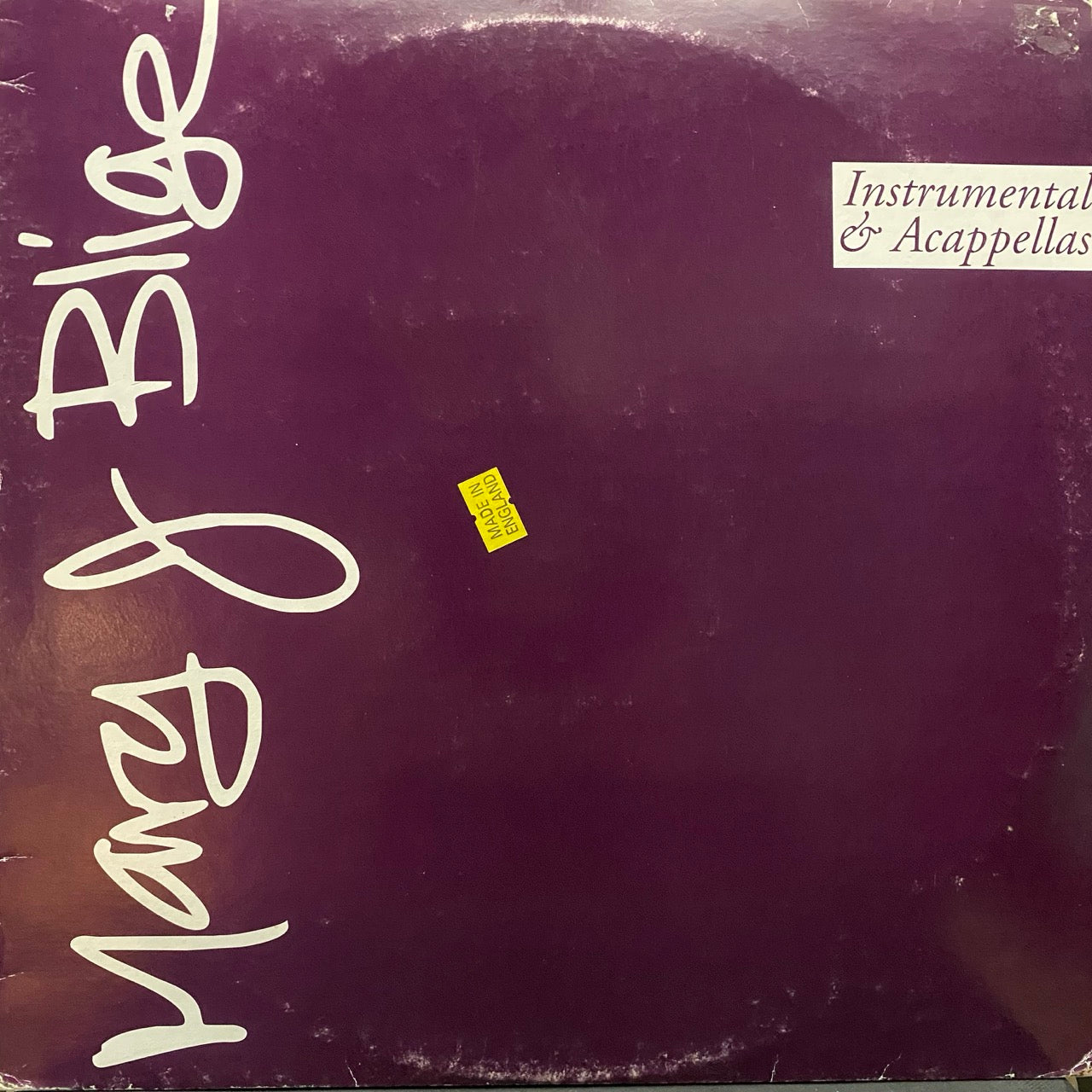 Mary J Blige - Instrumentals & Acapellas [2LP]