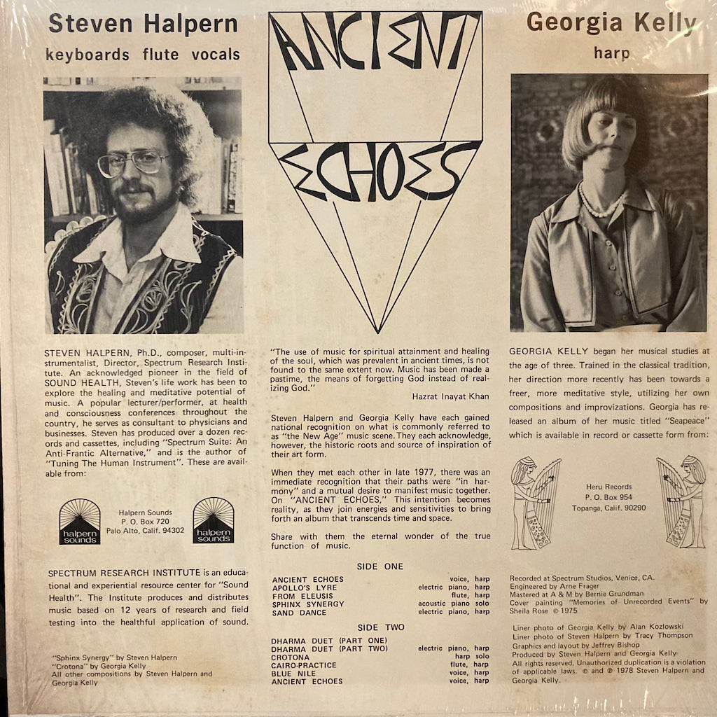 Steven Halpern, Georgia Kelly – Ancient Echoes