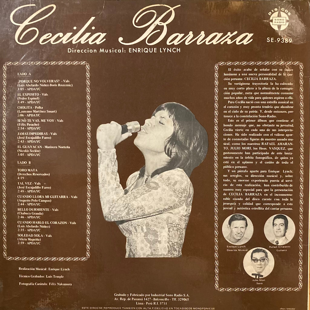 Cecilia Barraza - Cecilia Barazza