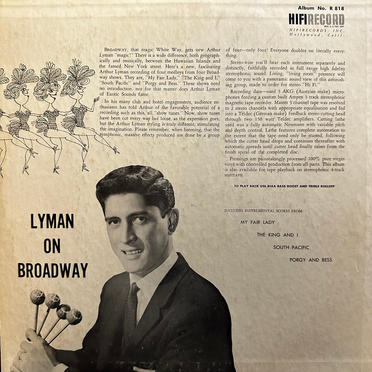 Arthur Lyman – On Broadway