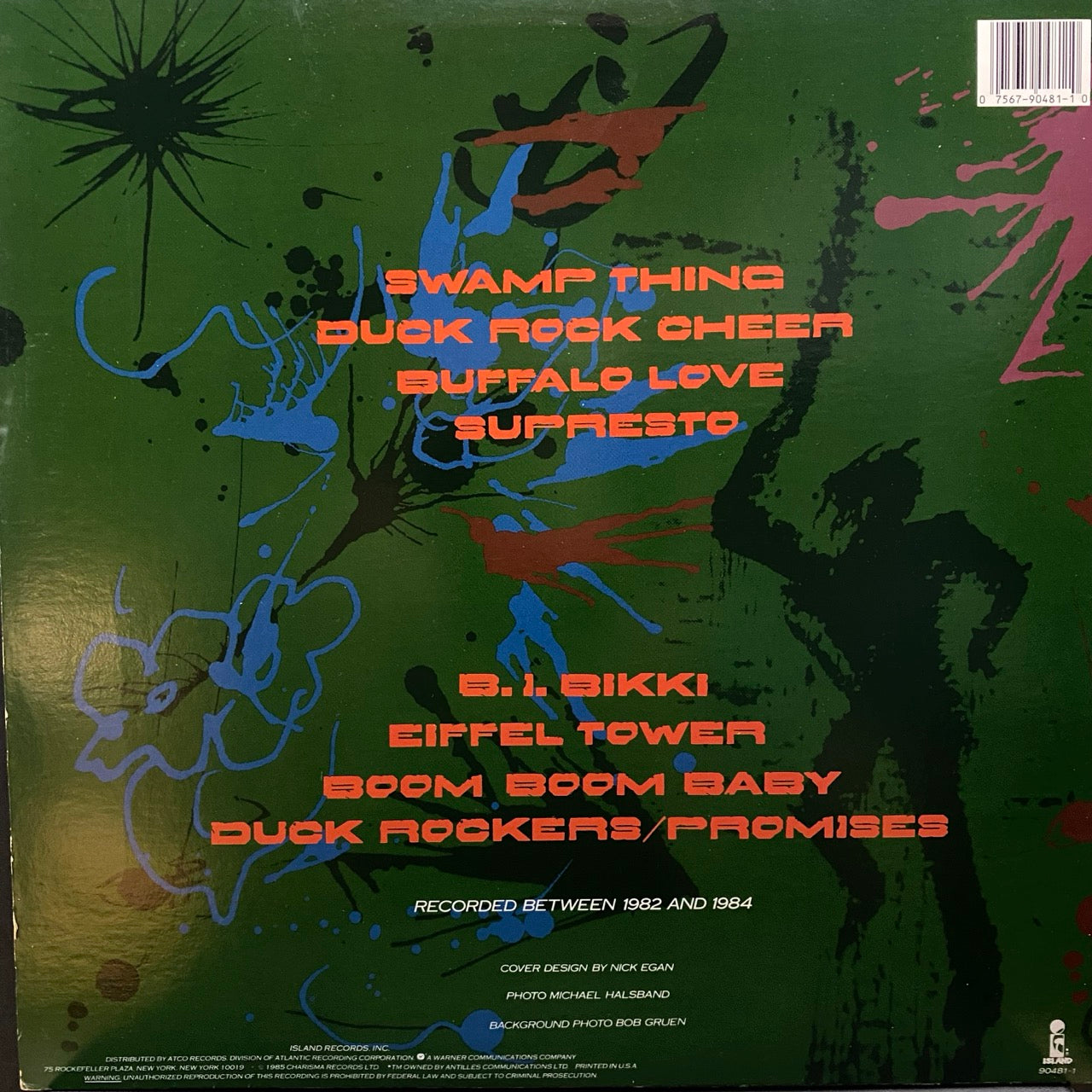 Malcolm McLaren – Swamp Thing