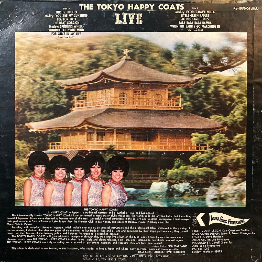 The Tokyo Happy Coats - Live