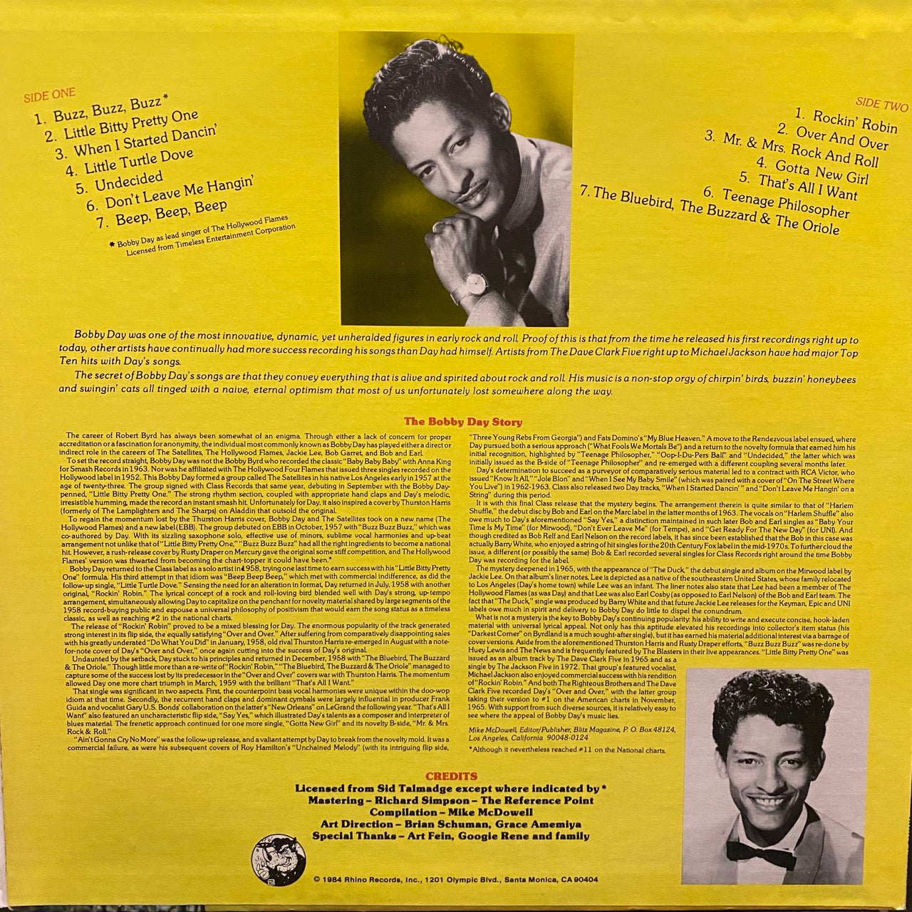 Bobby Day – The Best Of Bobby Day