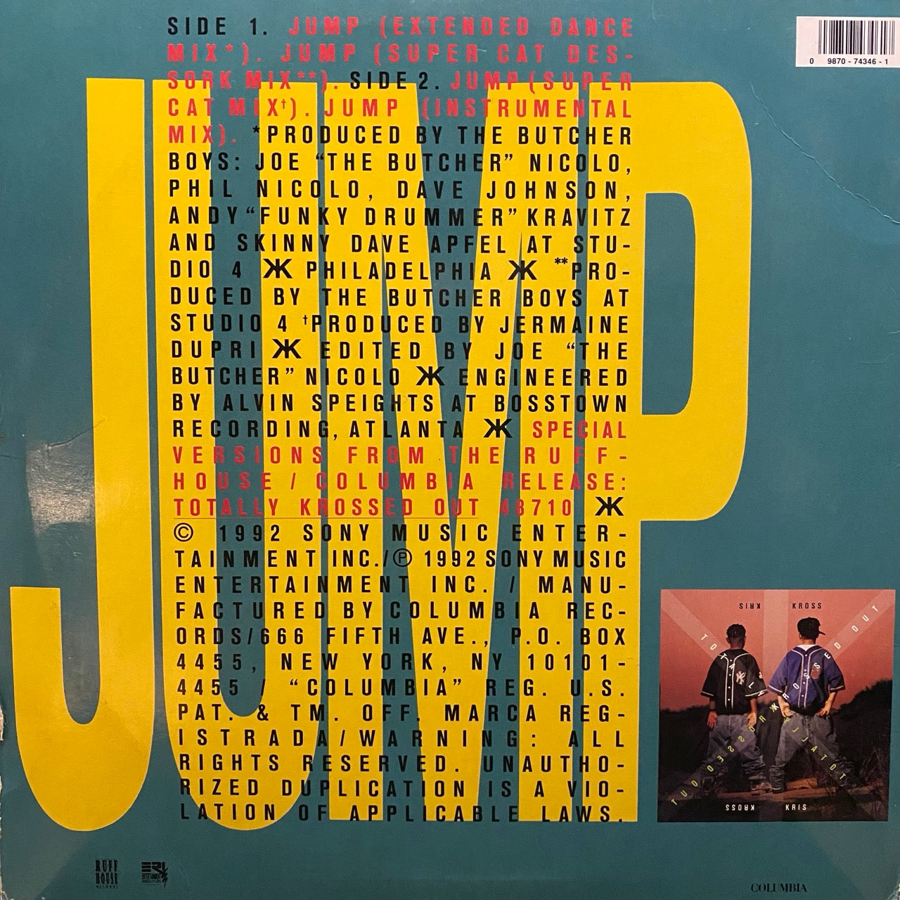 Kris Kross – Jump [12"]