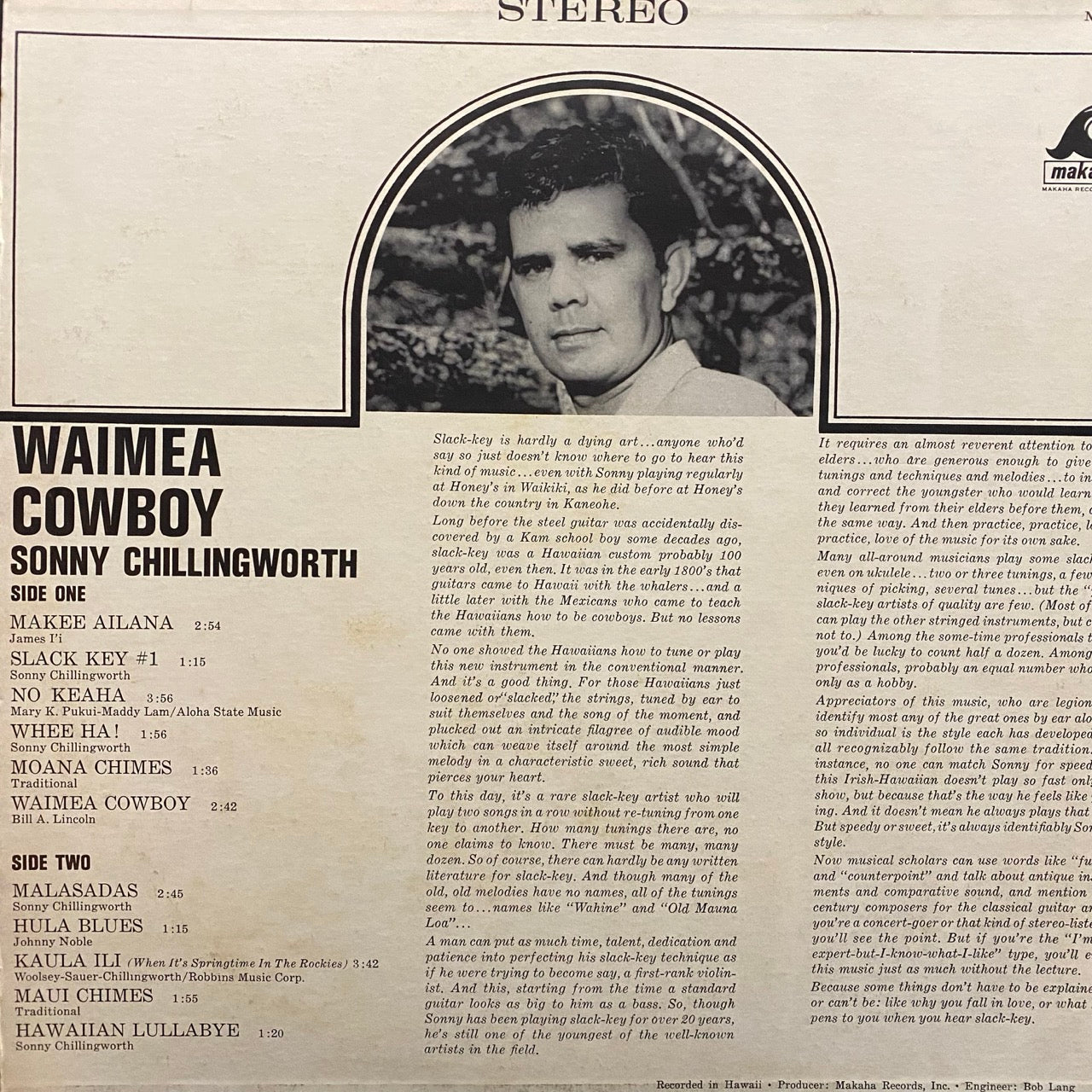 Sonny Chillingworth – Waimea Cowboy
