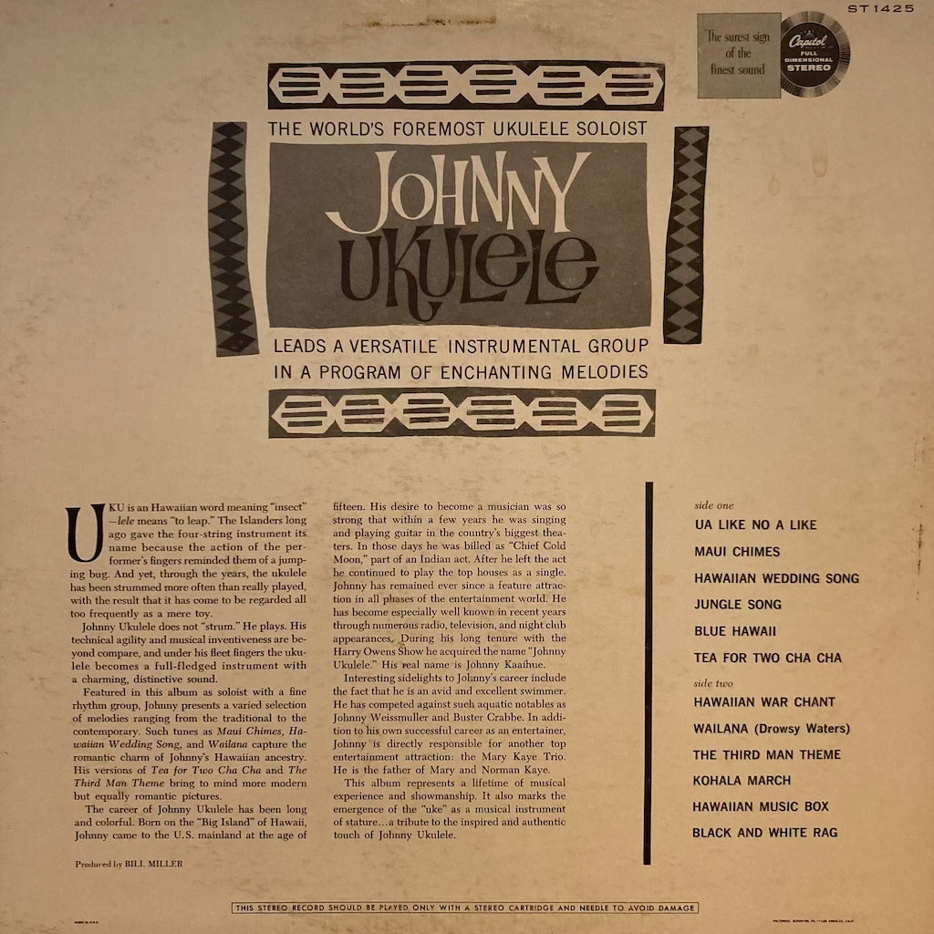 Johnny Ukulele - Favorite Selections by Johnny Ukulele