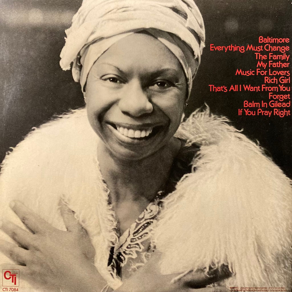 Nina Simone - Baltimore