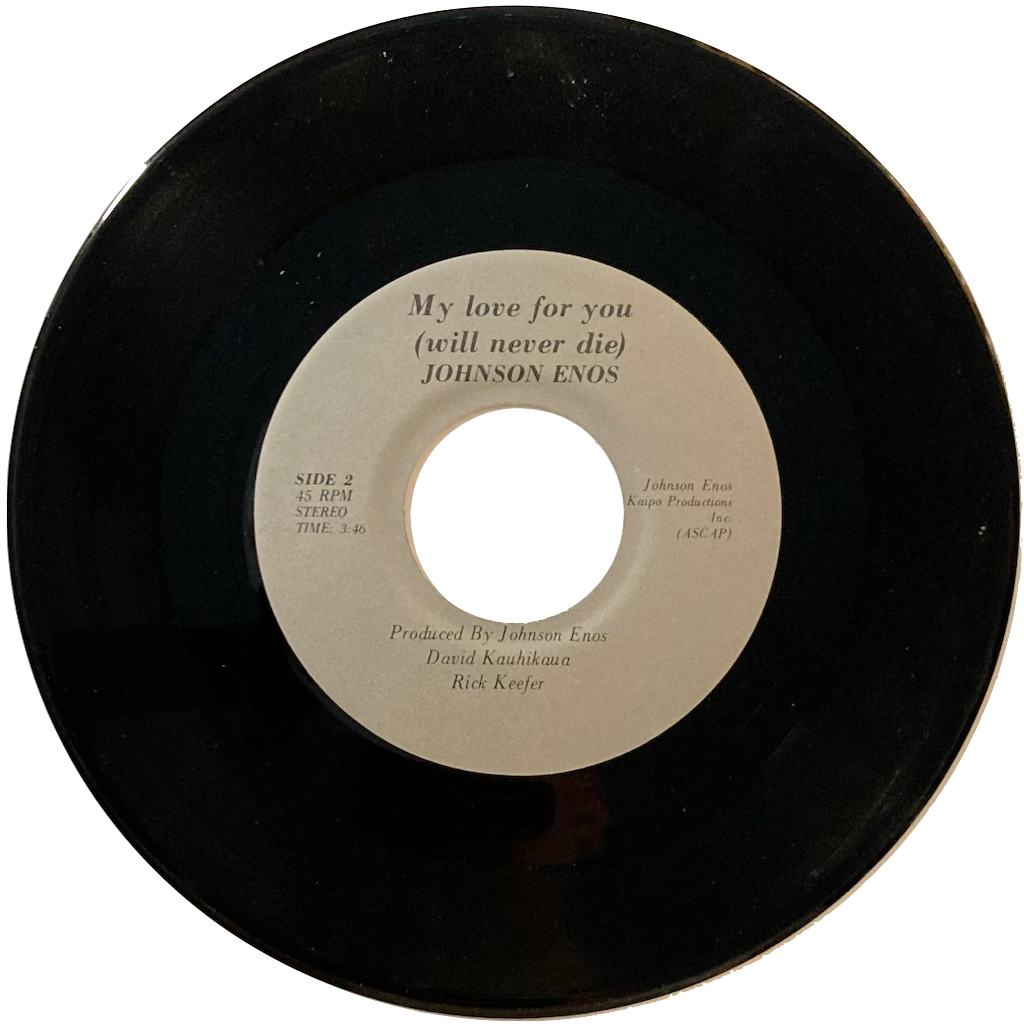 Johnson Enos - If Only we Could Be / Love for You [7"]