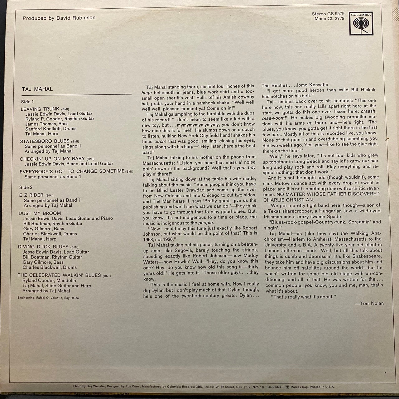 Taj Mahal – Taj Mahal