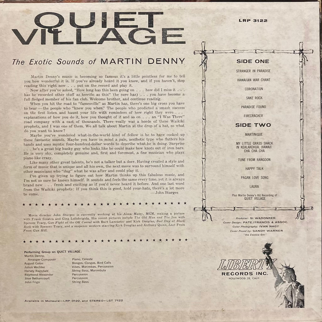 Martin Denny - Quiet Village