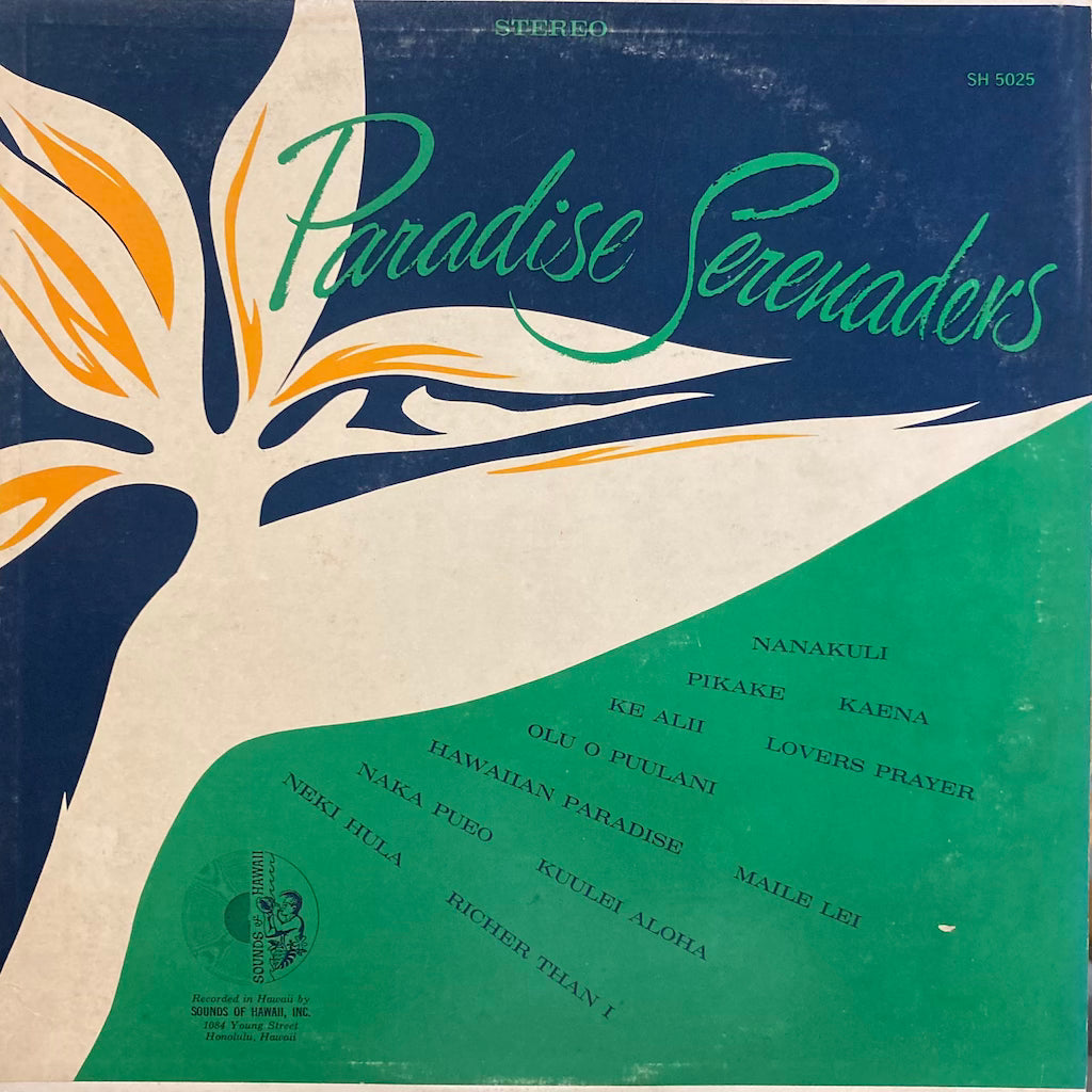 Billy Gonsalves and his Paradise Serenaders - Paradise Serenaders