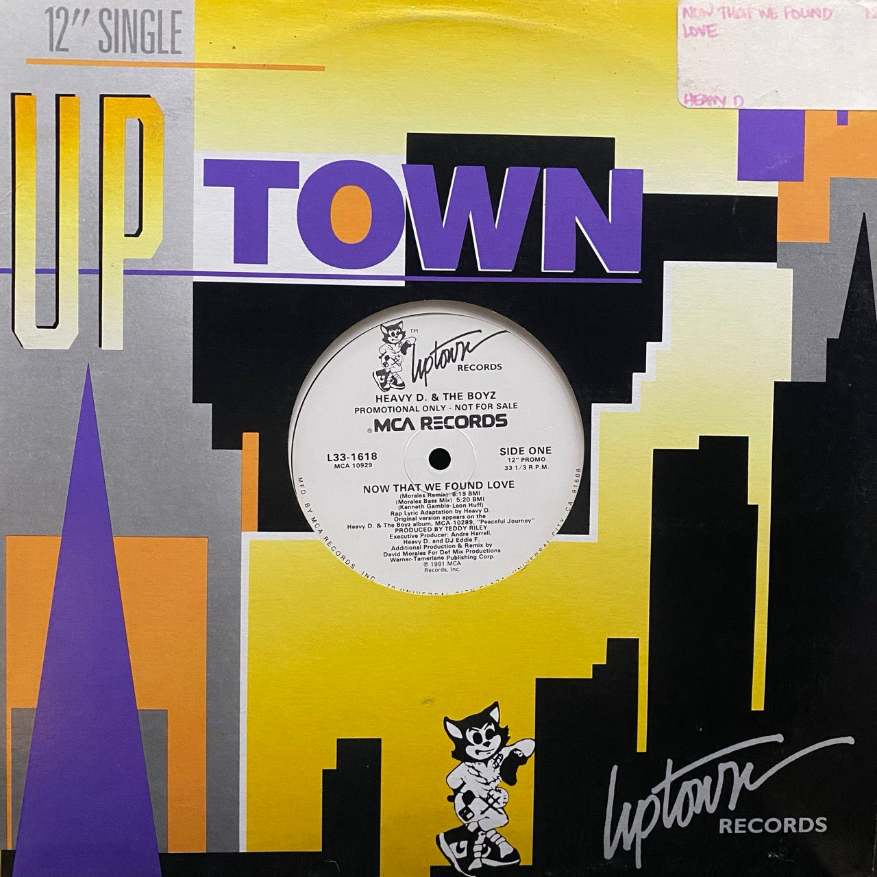 Heavy D. & The Boyz – Now That We Found Love [12"]