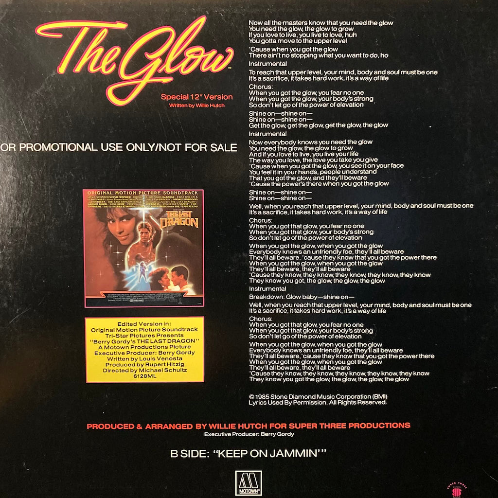 Willi Hutch - The Glow 12" [OST]