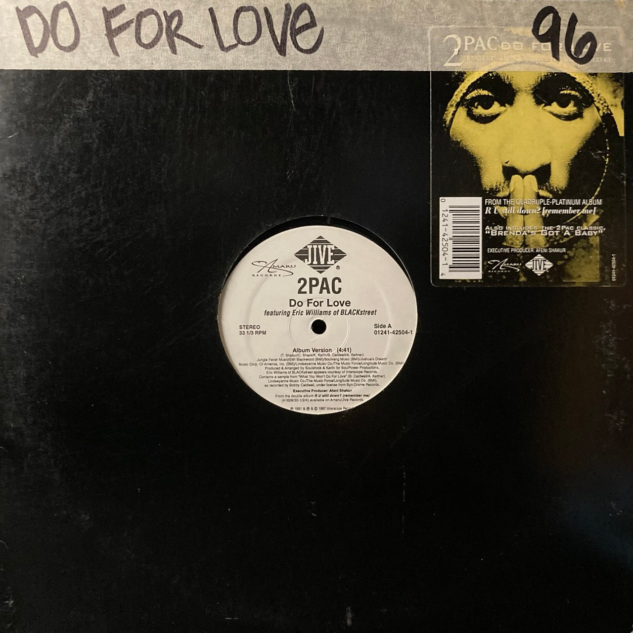 2Pac - Do For Love/Brenda's Got A Baby [12"]