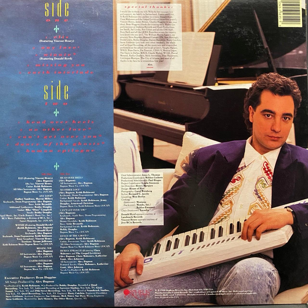 Alex Bugnon – Head Over Heels