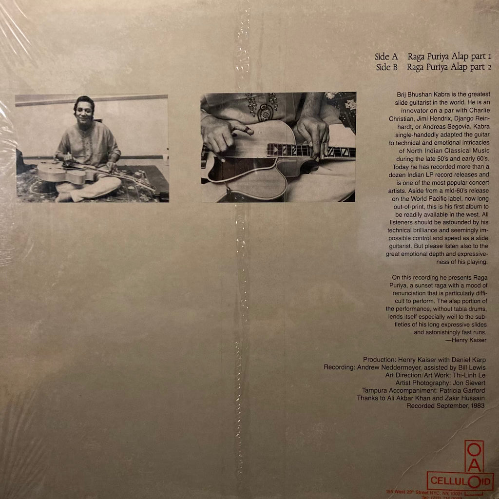 Raga Puriya Alap - Brij Bhushan Kabra