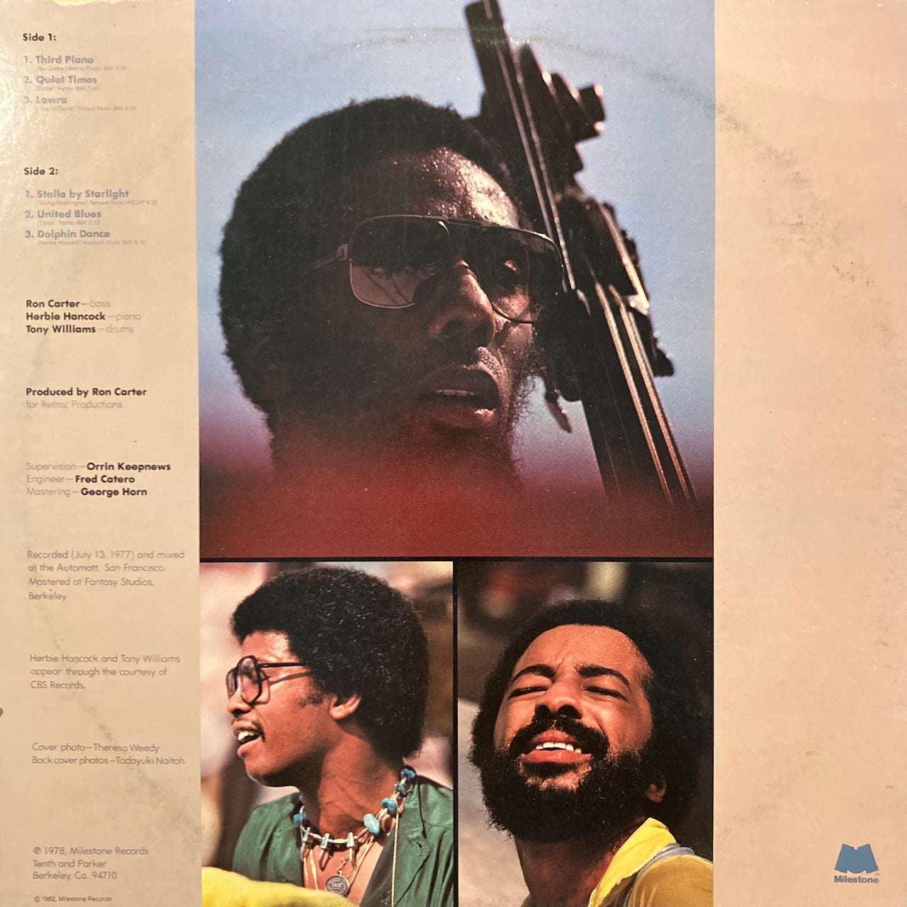 Ron Carter / Herbie Hancock / Tony Williams – Third Plane